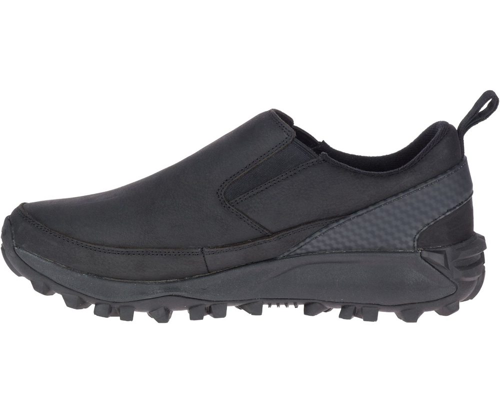 Merrell Slip Ons Black - Thermo Kiruna Moc Waterproof - Mens 86RCNGEBD